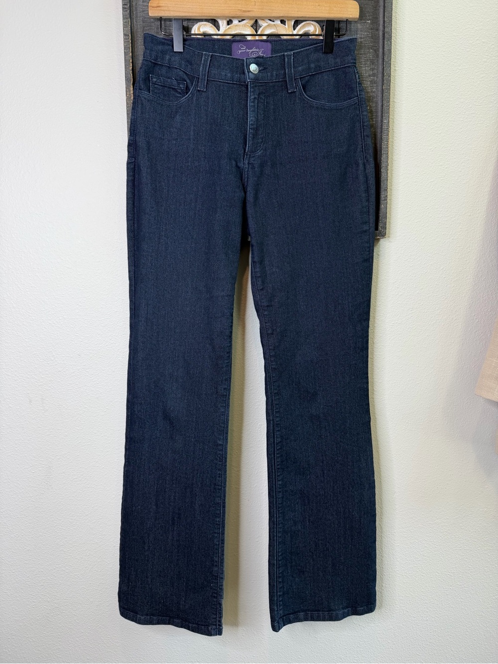 NYDJ Women’s Dark Wash Jeans Lift Tuck Technology Made in USA